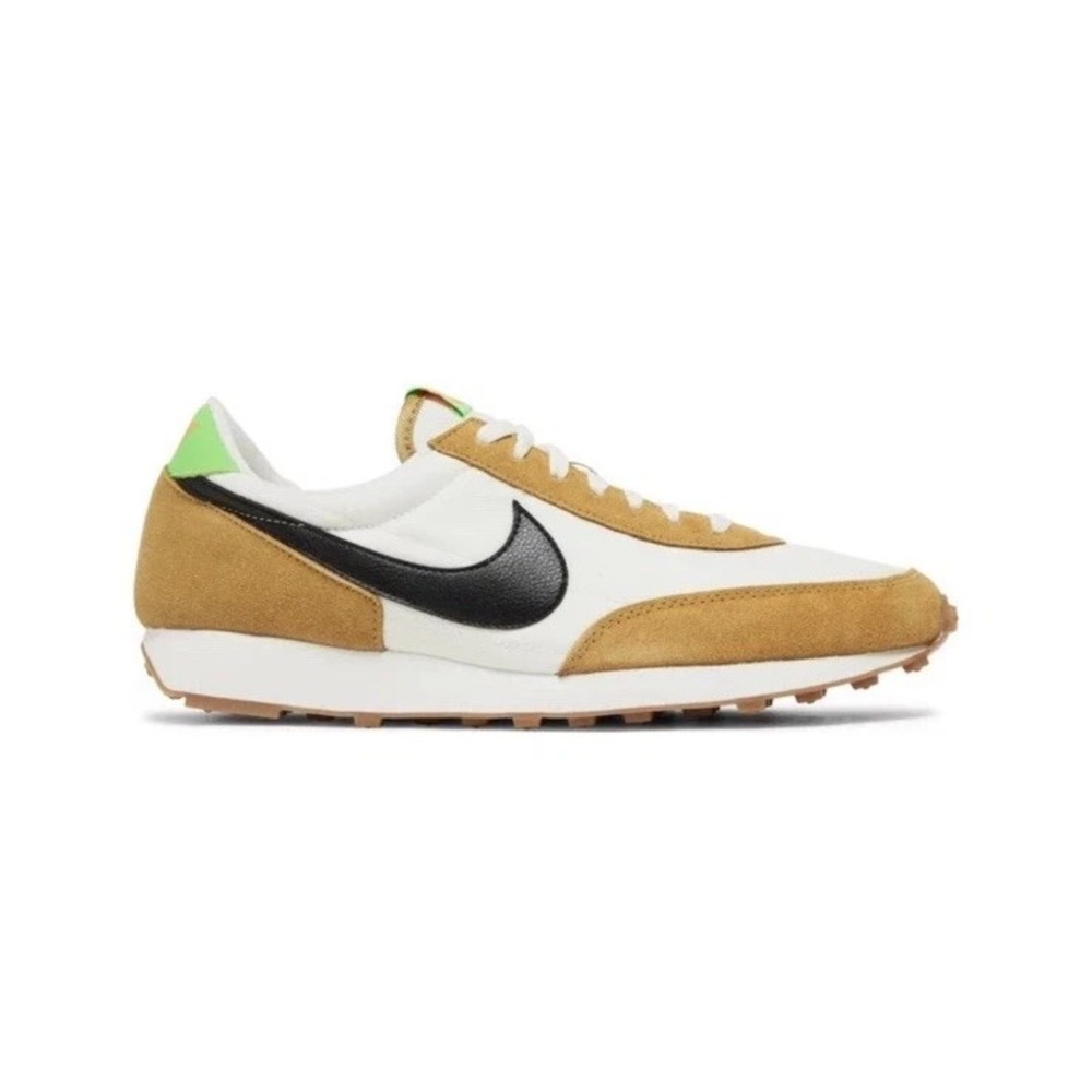 Nike Daybreak Wheat/Black Phantom Suede Sneakers Womens Size 7.5 NEW